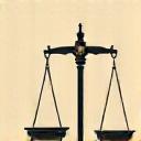 Collection appraisal service icon in the form of antique scales